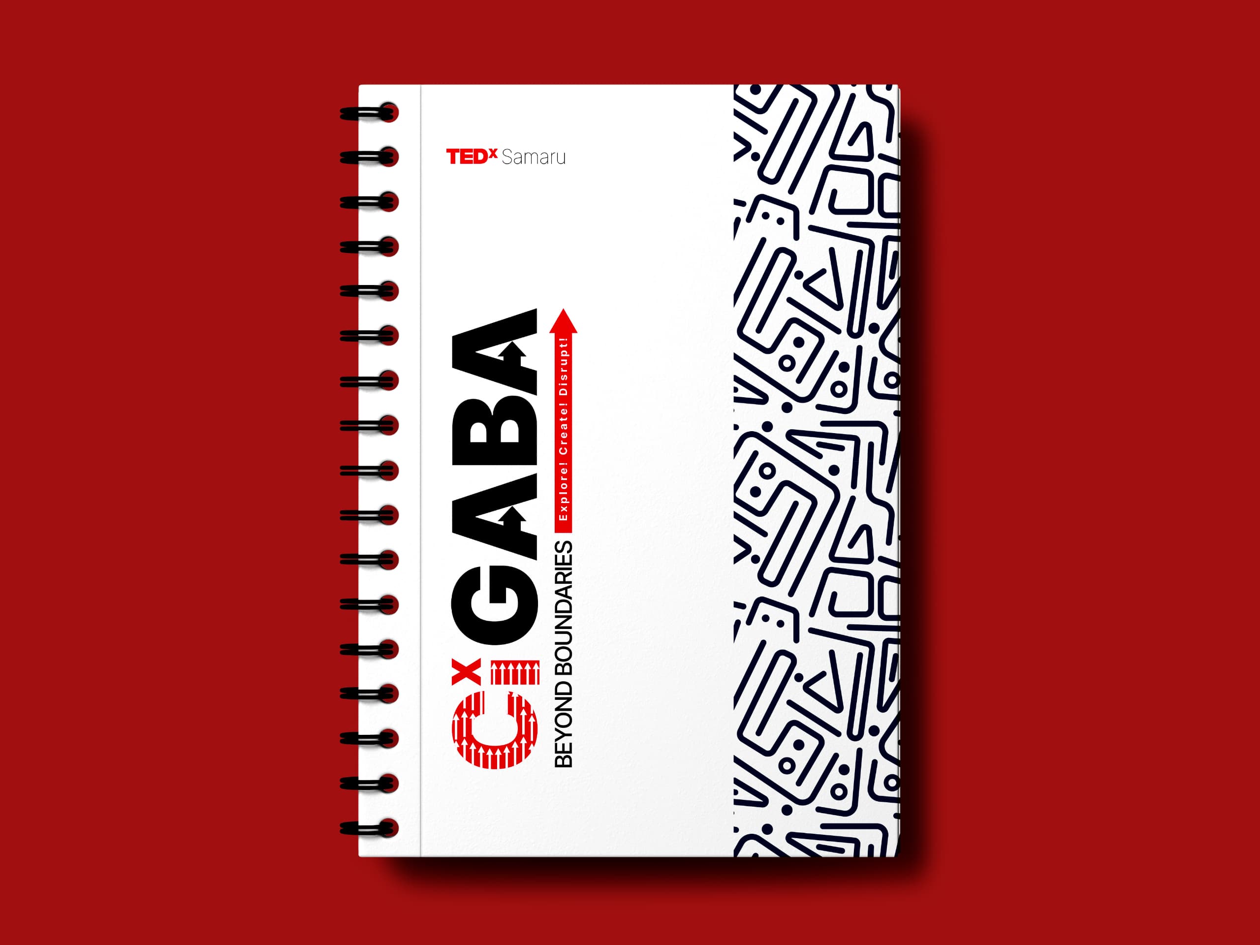 Cigaba Branded Jotter White